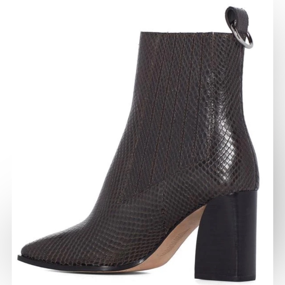 PAIGE Frankie Square Toe Bootie